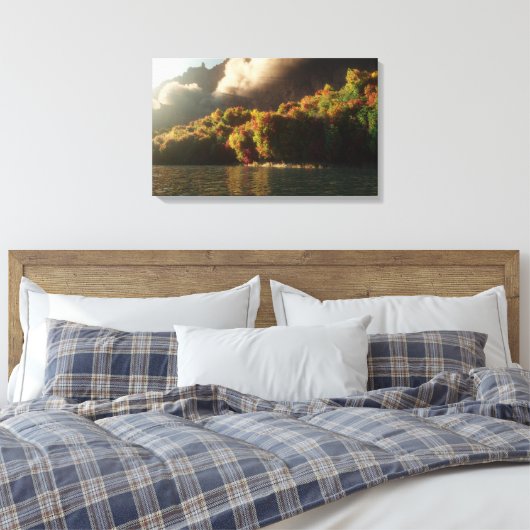Canyon Herbst Leinwanddruck (Insitu (Schlafzimmer))
