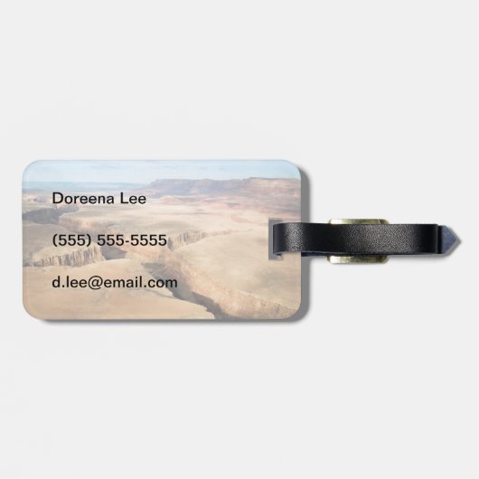 Canyon im Canyon Gepäckanhänger (Rückseite horizontal)