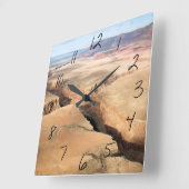 Canyon im Canyon Quadratische Wanduhr (Winkel)