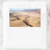 Canyon im Canyon Rechteckiger Aufkleber (Tasche)