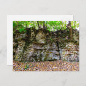 Canyon Indian Village im Herbst, Kolumbus, Ohio Postkarte (Vorne/Hinten)