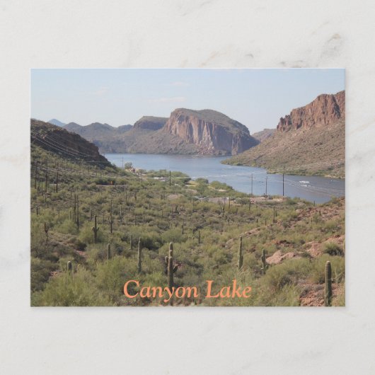 Canyon Lake, Arizona Postcard Postkarte (Vorderseite)