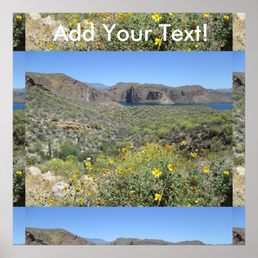 Canyon Lake Far Poster (Vorne)
