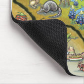Canyon Lake TEXAS Karte Mousepad (Ecke)