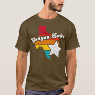 Canyon Lake Texas Vintag Distressed Souvenir 1 T-Shirt