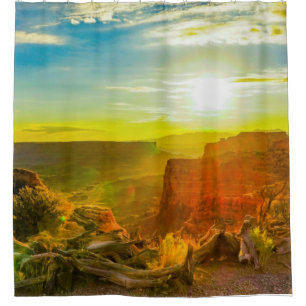 Canyon lands National Park Moab Utah Duschvorhang