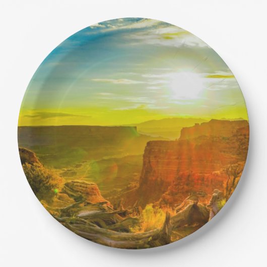 Canyon lands National Park Moab Utah Pappteller (Vorderseite)