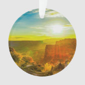 Canyon lands Nationalpark Moab Utah Ornament (Vorderseite)