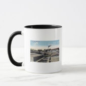 Canyon Lumber Mill Scene Tasse (Links)