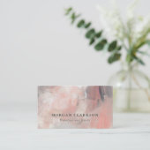 Canyon Moderne Abstrakte Pinselstriche Visitenkarte (Stehend Vorderseite)