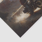 Canyon Motorrad-Reise-Decoupage Seidenpapier (Ausschnitt)