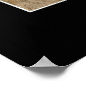 CANYON MUSTANG Reitschutz Kunst drucken Poster (Ecke)