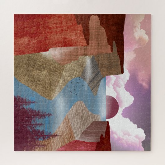 Canyon Ocean Landscape Puzzle (Horizontal)