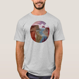 Canyon Ocean Landscape T-Shirt
