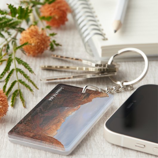 Canyon Overview Zion National Park, Utah Schlüsselanhänger (Vorderseite rechts)