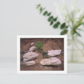Canyon Pods Postkarte (Stehend Vorderseite)