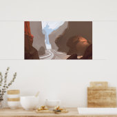 Canyon Poster (Küche)