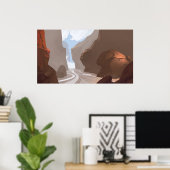 Canyon Poster (Heimbüro)