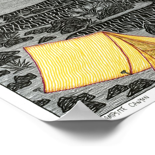 Canyon Poster (Ecke)