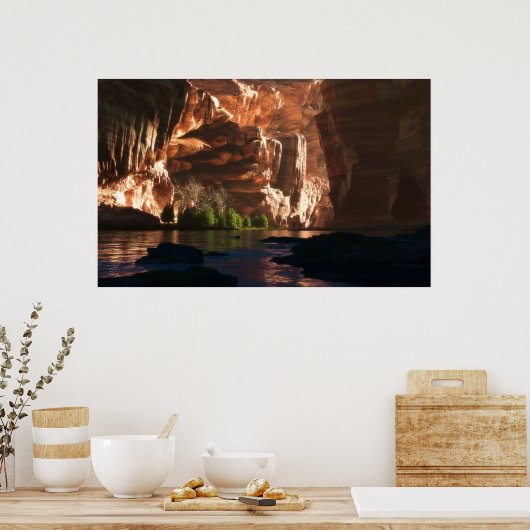 Canyon Poster (Küche)