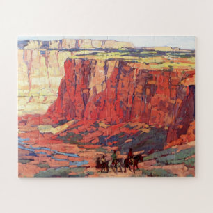 Canyon Riders Edgar Payne Puzzle