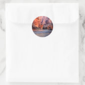 Canyon River Bend Paria Runder Aufkleber (Tasche)