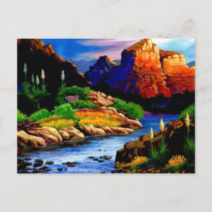 Canyon River Postkarte