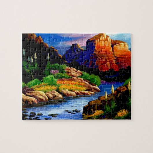 Canyon River Puzzle (Horizontal)
