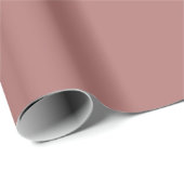 Canyon Rose Solid Color Geschenkpapier (Rolleneckpunkt)