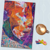 Canyon semi -bstract art puizzle puzzle