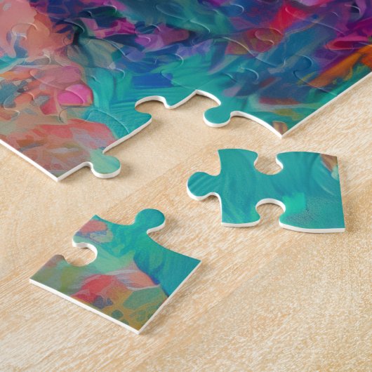 Canyon semi -bstract art puizzle puzzle (Seite)