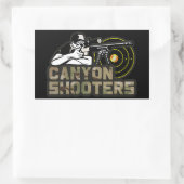 Canyon Shooters Sticker (Tasche)