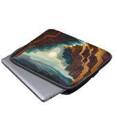 Canyon Sunset Landschaft Laptopschutzhülle (Vorne Knopf)