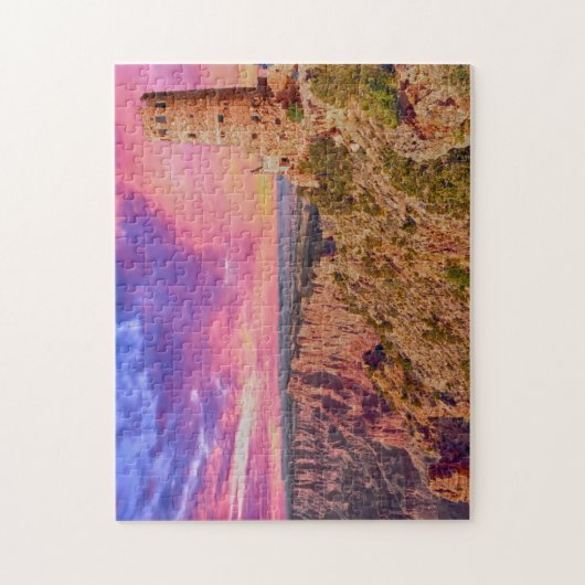 Canyon Tower Arizona. Puzzle (Vertikal)