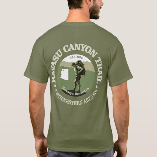 Canyon Trail (O) T-Shirt (Rückseite)
