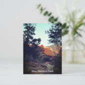 Canyon Trail Zion Nationalpark, Utah Postkarte (Stehend Vorderseite)