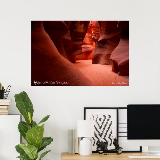 Canyon Upper Antelope Poster (Heimbüro)