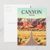 Canyon USA Postkarte (Vorne/Hinten)