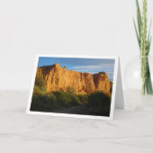 Canyon Wall Landschaftskarte Karte (Vorderseite)