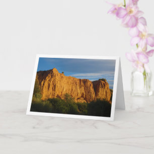 Canyon-Wand-Landschaft Karte