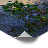 Canyon Waterscape Poster (Ecke)
