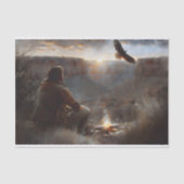 Canyon Wilderness Decoupage Seidenpapier (Vorderseite)