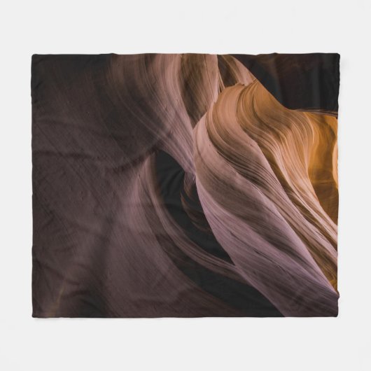 Canyon Wüstenlandschaft Fleecedecke (Vorderseite (Horizontal))