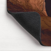Canyoneer erleuchtet in der Tiefe eines engen Mousepad (Ecke)
