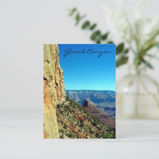 Canyonhänge Postkarte (Stehend Vorderseite)