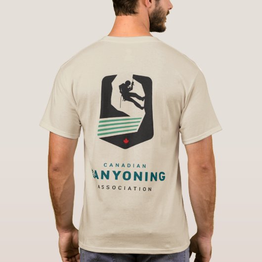 Canyoning Association Tshirt (Rückseite)