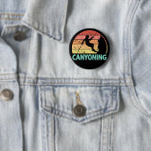 Canyoning Canyoneer Rappelling Canyoneering Button (Beispiel)
