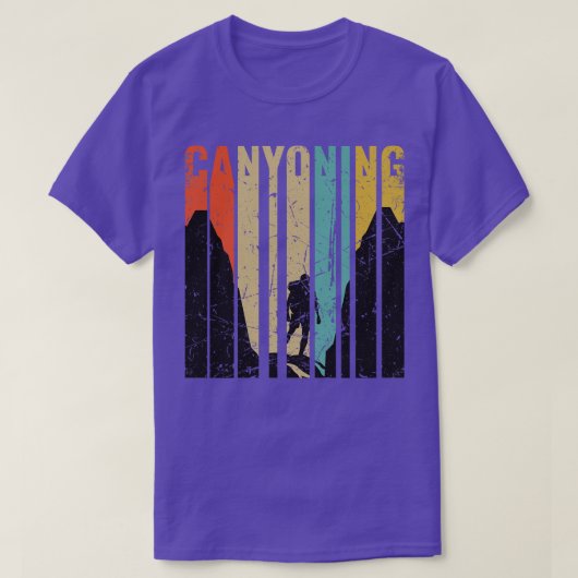 Canyoning Mountaineer Climber Hiker Geschenk (3) T-Shirt (Design vorne)