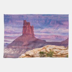 Canyonland sieht Utah an Küchentuch