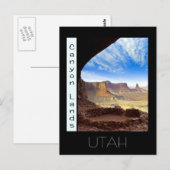 Canyonland, UTAH Postkarte (Vorne/Hinten)